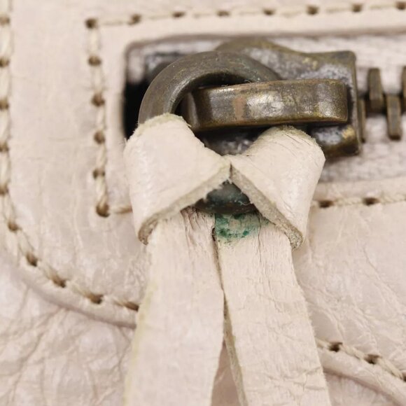 BALENCIAGA Classic Continental Purse Beige pink Calfskin Women - Picture 3 of 12